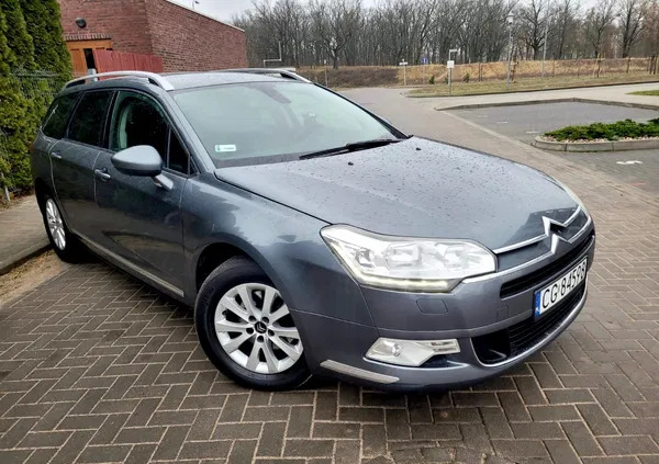 citroen kujawsko-pomorskie Citroen C5 cena 22500 przebieg: 204401, rok produkcji 2011 z Chodzież